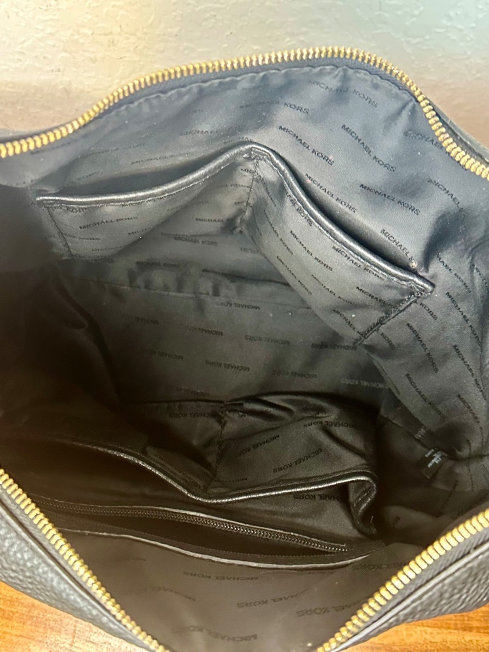 Michael Kors Large Leather Hobo Bag - Picture 8 of 16